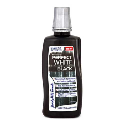 Beverly Hills Formula Perfect White Black ополаскиватель для полости рта, 500 мл в Тианде