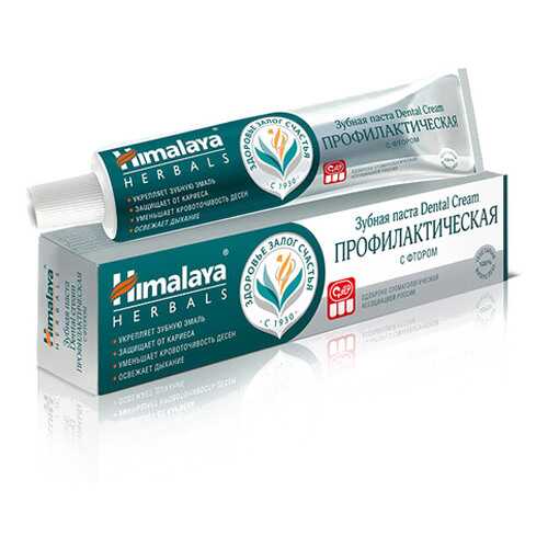 Зубная паста Himalaya Herbals Dental Cream с фтором 100 г в Тианде