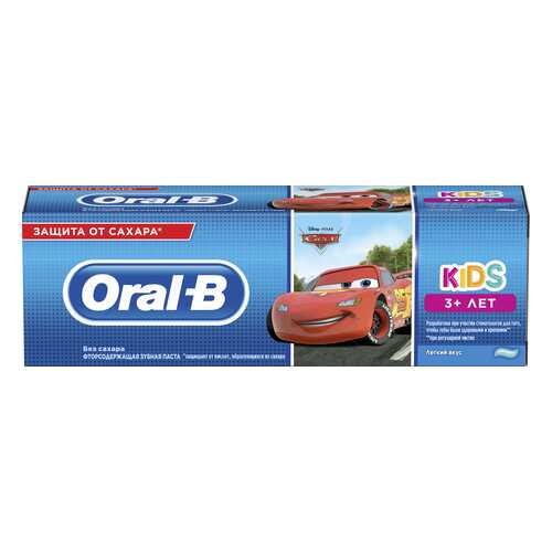 Зубная Паста Oral-B Kids Дисней «Холодное Сердце»/«Тачки» мягкий вкус 75мл от 3 Лет в Тианде