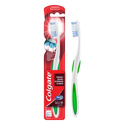 Зубная щетка Colgate 360 Optic White в Тианде