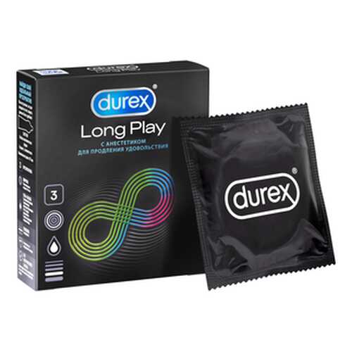 Презервативы Durex Long Play 3 шт. в Тианде