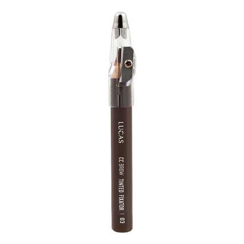 Карандаш для бровей LUCAS CC Brow Tint Wax Fixator №03 Коричневый 2,5 г в Тианде