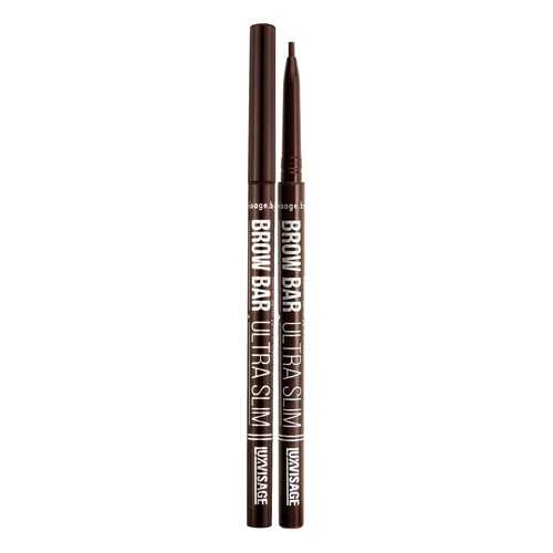 Карандаш для бровей luxvisage brow bar ultra slim тон 304 chocolate в Тианде