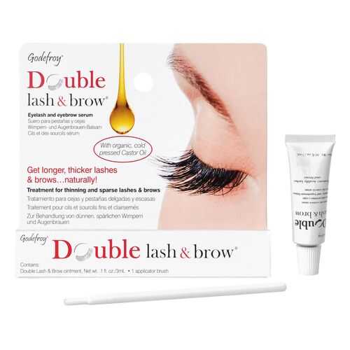 Масло-активатор роста бровей и ресниц Godefroy Double Lash&Brow Organic Oil 3 мл в Тианде