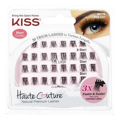 Накладные ресницы KISS Haute Couture Trio Lashes 30 шт 12-574 в Тианде