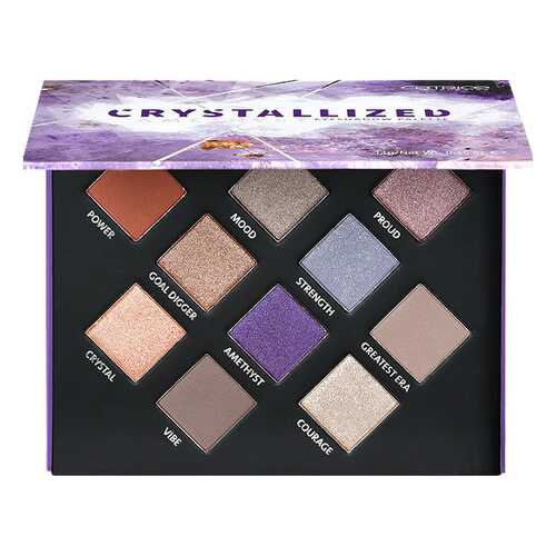 Тени для век CATRICE Crystallized Amethyst Eyeshadow Palette 010 Raise Up Your Voice в Тианде