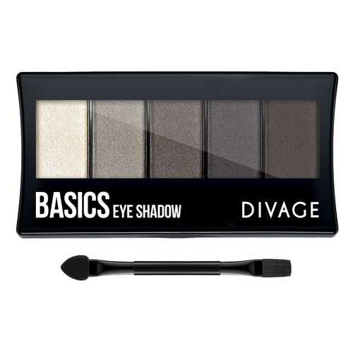 Тени для век Divage Basics тон 01,02,03,04,05 в Тианде