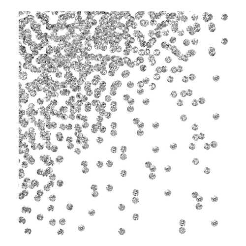 Стразы TNL Professional Хрустальная крошка №4 Серебро в Тианде