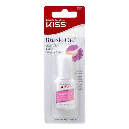 Клей для ногтей Kiss Brush-On Nail Glue 5 г в Тианде