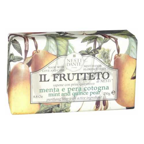 Косметическое мыло Nesti Dante Mint and Quince Pear Soap 250 г в Тианде