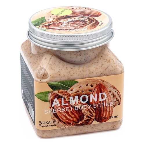 Скраб для тела Wokali Almond Sherbet Body Scrub Миндаль 350 мл в Тианде