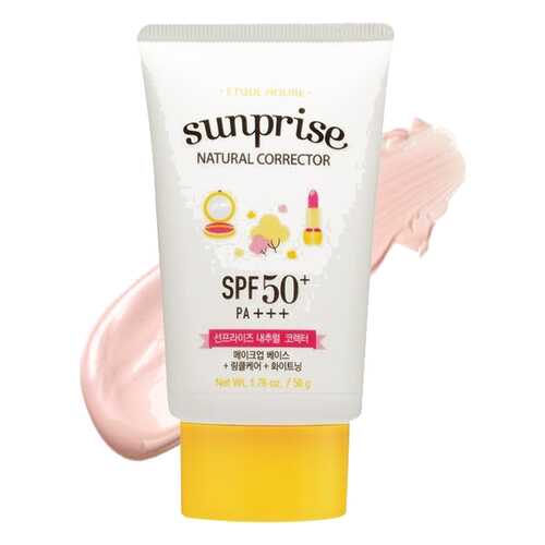 Солнцезащитное средство Etude House Крем Sunprise Natural Corrector в Тианде