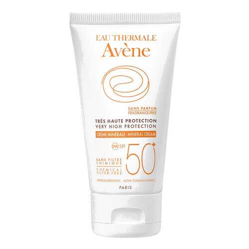 Солнцезащитный лосьон Avene С минеральным экраном SPF 50 100 мл в Тианде