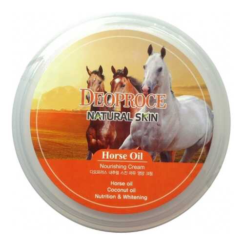 Крем для тела Deoproce Natural Skin Horse Oil Nourishing Cream 100 г в Тианде