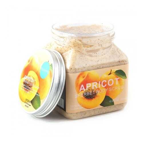 Скраб для тела Абрикос Wokali Apricot Sherbet Body Scrub 350 мл в Тианде