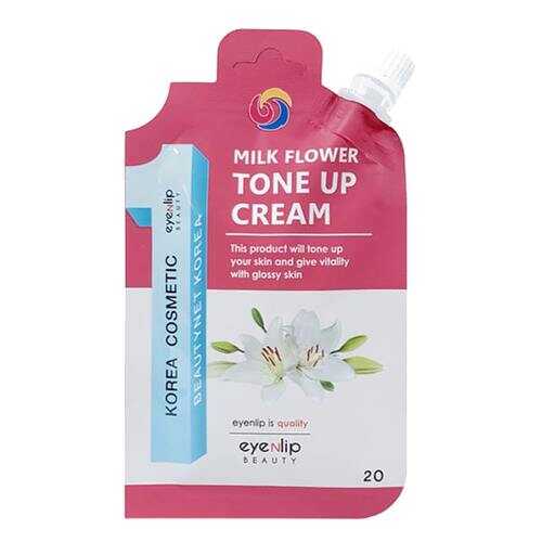 Крем для лица осветляющий Eyenlip MILK FLOWER TONE UP CREAM 20 г в Тианде