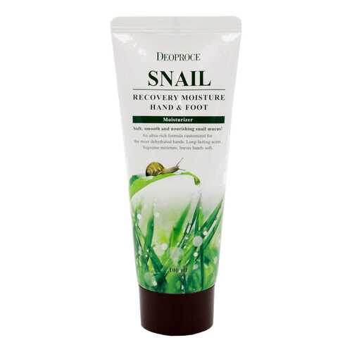 Крем для рук Deoproce Moisture Hand & Foot Snail Recovery 100 мл в Тианде