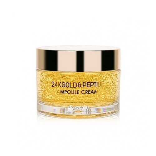 Крем с пептидами и золотом 24K GOLD & PEPTIDE AMPOULE CREAM 50 г в Тианде