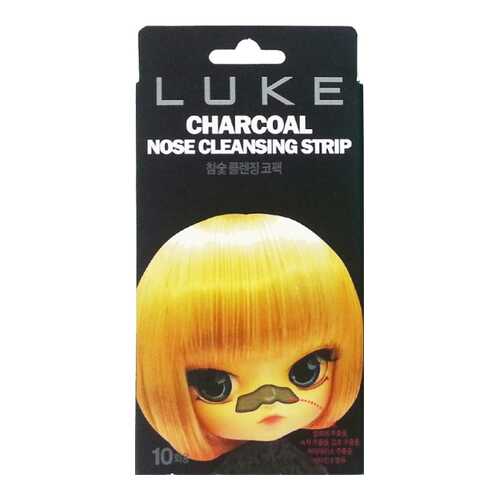 Средство для очищения 4Skin Luke Charcoal Nose Cleansing Strip от черных точек 10 шт в Тианде