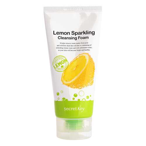 Средство для умывания secret Key Lemon Sparkling Cleansing Foam 120 мл в Тианде