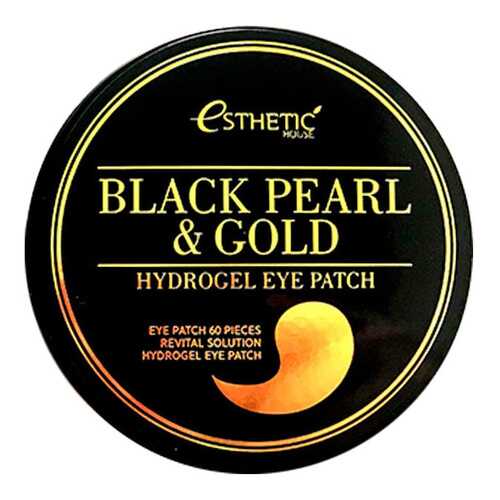 Патчи для глаз Esthetic House Black Pearl & Gold Hydrogel Eye Patch в Тианде