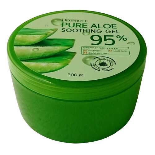 Гель для лица Deoproce Pure Aloe 95% Soothing Gel 300 мл в Тианде