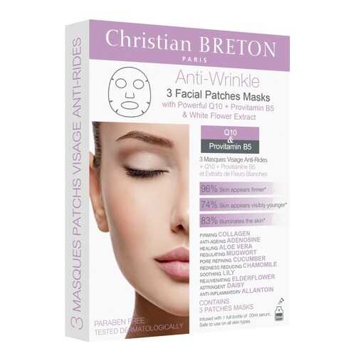 Маска для лица Christian BRETON Anti-wrinkle Facial Masks 3x20 мл в Тианде