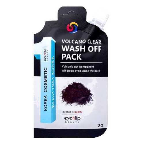 Маска для лица Eyenlip Volcano Clear Wash Off Pack 20 г в Тианде