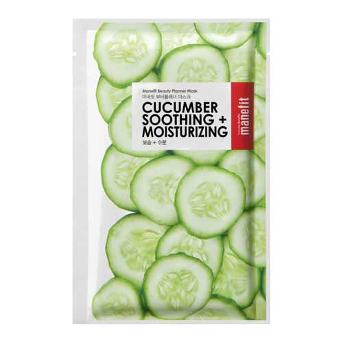 Маска для лица Manefit Beauty Planner Cucumber Soothing And Moisturizing Mask 20 мл в Тианде