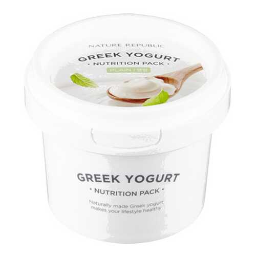 Маска для лица Nature Republic Greek Yogurt Pack Plain (Nutrition) 130 мл в Тианде