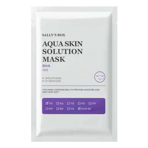 Маска для лица Sally's Box Aqua Skin Solution Mask BHA 22 мл в Тианде