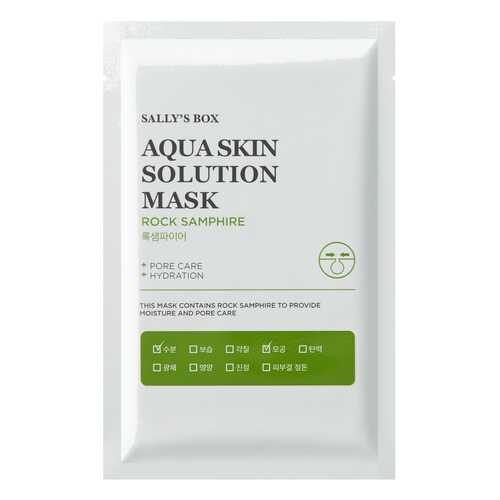 Маска для лица Sally's Box Aqua Skin Solution Mask Rock Samphire 22 мл в Тианде