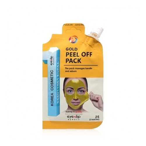 Маска-пленка очищающая Eyenlip GOLD PEEL OFF PACK 25гр в Тианде