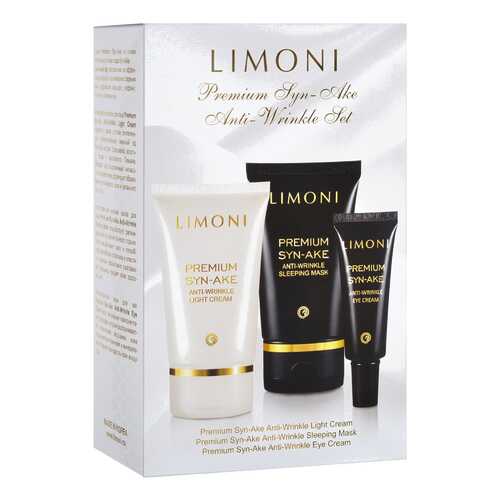 Набор средств по уходу за лицом Limoni Premium Syn-Ake Anti-Wrinkle Night Care Set 225 гр в Тианде