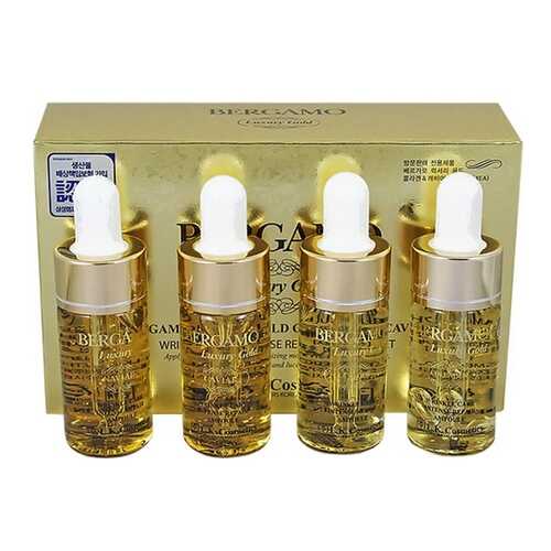 Сыворотка для лица Bergamo Luxury Gold Caviar Wrinkle Care Intense Repair 4*13 мл в Тианде