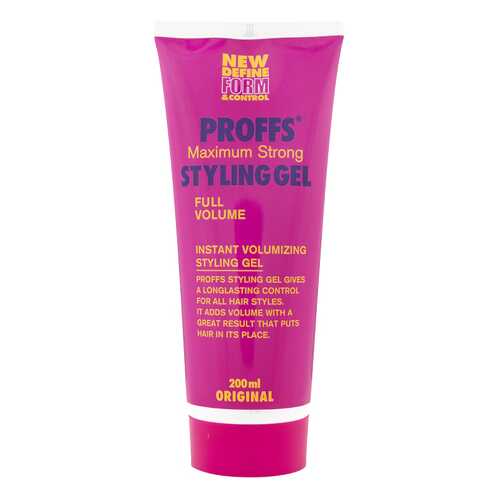 Гель для укладки PROFFS Maximum Strong Styling Gel 200 мл в Тианде