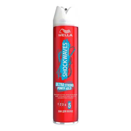 Лак для волос Wella Shockwaves Ultra Strong Power Hold 250 мл в Тианде