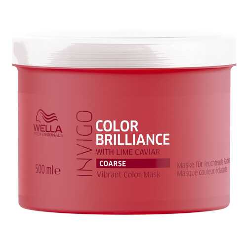 Маска для волос Wella Professionals Invigo Color Brilliance Coarse Hair Mask 500 мл в Тианде