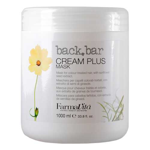 Маска легкая Farmavita Back Bar Cream Plus Mask 1000 мл в Тианде